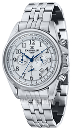 Thomas Earnshaw Commodore Biały/Stal Ø45 mm ES-8028-11