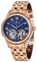 Thomas Earnshaw Observatory Niebieski/Stal w kolorze różowego złota Ø45 mm ES-8030-22