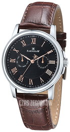 Thomas Earnshaw Flinders Czarny/Skóra Ø42 mm ES-8036-03