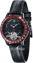 Thomas Earnshaw Australis Czarny/Skóra Ø36 mm ES-8057-02