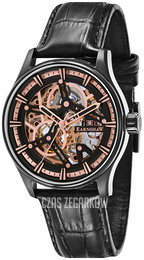 Thomas Earnshaw Beagle Czarny/Skóra Ø44 mm ES-8076-04