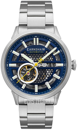 Thomas Earnshaw Ventus Motion Niebieski/Stal Ø40 mm ES-8127-22