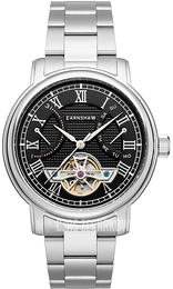 Thomas Earnshaw Longcase Czarny/Stal Ø43 mm ES-8169-11