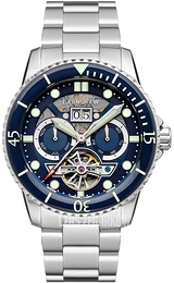 Thomas Earnshaw Duncan Niebieski/Stal Ø43 mm ES-8174-22