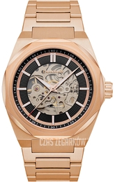 Thomas Earnshaw Clark Czarny/Stal w kolorze różowego złota Ø44 mm ES-8182-BB