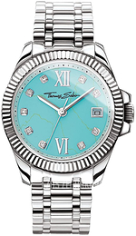 Thomas Sabo Glam Turkusowy/Stal Ø33 mm WA0317-201-215