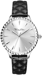 Thomas Sabo Srebrny/Skóra Ø38 mm WA0320-203-201