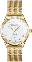Thomas Sabo Code Ts Biały/Stal w odcieniu złota Ø40 mm WA0340-264-202