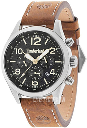 Timberland Czarny/Skóra Ø46 mm TBL15249JS02