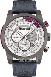 Timberland Sherbrook Srebrny/Skóra Ø46 mm TDWJF2001802