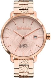 Timberland Alewife Różowe złoto/Stal w kolorze różowego złota Ø38 mm TDWLH2101702