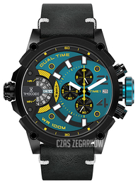 Timecode Marconi 1896 Niebieski/Skóra Ø46 mm TC-1002-06