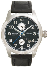 Timex Czarny/Skóra Ø40 mm T2D931PA