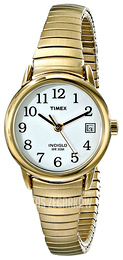 Timex Easy Reader Biały/Stal w odcieniu złota Ø27 mm T2H351