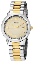 Timex Classic Szampański/Stal w odcieniu złota Ø39 mm T2M221