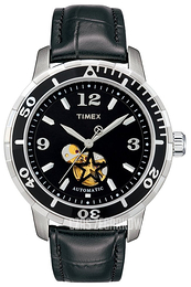 Timex Sports Czarny/Skóra Ø28 mm T2M509