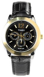 Timex Czarny/Skóra Ø41 mm T2M811