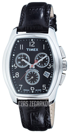 Timex Sports Czarny/Skóra T2M983
