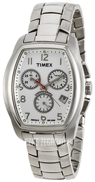 Timex Biały/Stal T2M986