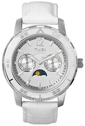 Timex Srebrny/Skóra Ø38 mm T2N080