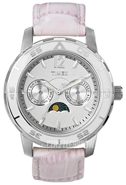 Timex Srebrny/Skóra Ø38 mm T2N083