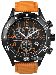 Timex Czarny/Tkanina Ø42 mm T2N085