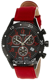 Timex Czarny/Tkanina Ø42 mm T2N087