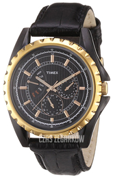 Timex Czarny/Skóra Ø45 mm T2N113