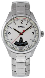 Timex Classic Biały/Stal Ø40 mm T2N218