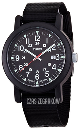 Timex Classic Czarny/Tkanina Ø38 mm T2N3644E