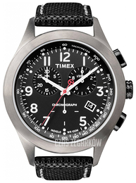Timex Czarny/Skóra Ø42 mm T2N390