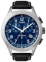 Timex Niebieski/Skóra Ø42 mm T2N391