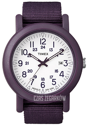 Timex Biały/Tkanina Ø40 mm T2N429