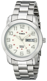 Timex Classic Elevated Biały/Stal Ø39 mm T2N437