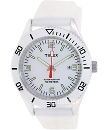 Timex Biały/Guma Ø42 mm T2N533