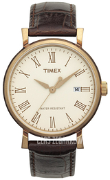 Timex Szampański/Skóra Ø38 mm T2N541