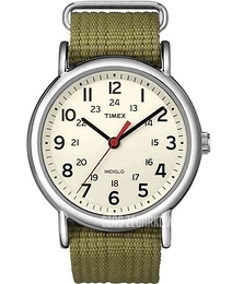 Timex Weekender Beżowy/Stal Ø38 mm T2N651
