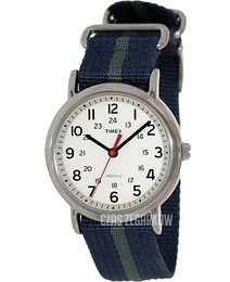 Timex Biały/Tkanina Ø38 mm T2N654