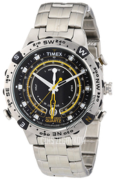 Timex Intelligent Czarny/Stal Ø45 mm T2N738