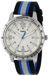 Timex Weekender Biały/Tkanina Ø39 mm T2N754