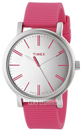 Timex Srebrny/Guma Ø38 mm T2N789AB