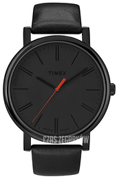 Timex Classic Czarny/Skóra Ø42 mm T2N794PF