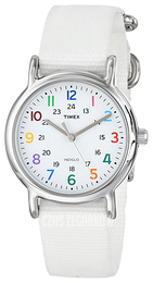 Timex Weekender Biały/Stal Ø31 mm T2N837