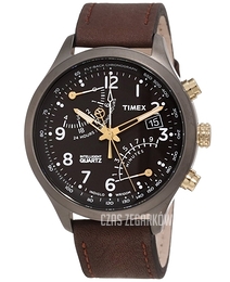 Timex Intelligent Czarny/Skóra Ø43 mm T2N931