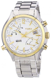 Timex Intelligent Biały/Stal Ø48 mm T2N945