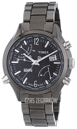 Timex Intelligent Czarny/Stal Ø44 mm T2N946D7