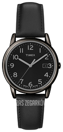 Timex Classic Elevated Czarny/Skóra Ø35 mm T2N947