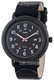 Timex Czarny/Skóra Ø42 mm T2P0149J