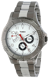 Timex Srebrny/Stal Ø42 mm T2P038KW