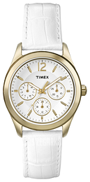 Timex Biały/Skóra Ø35 mm T2P071